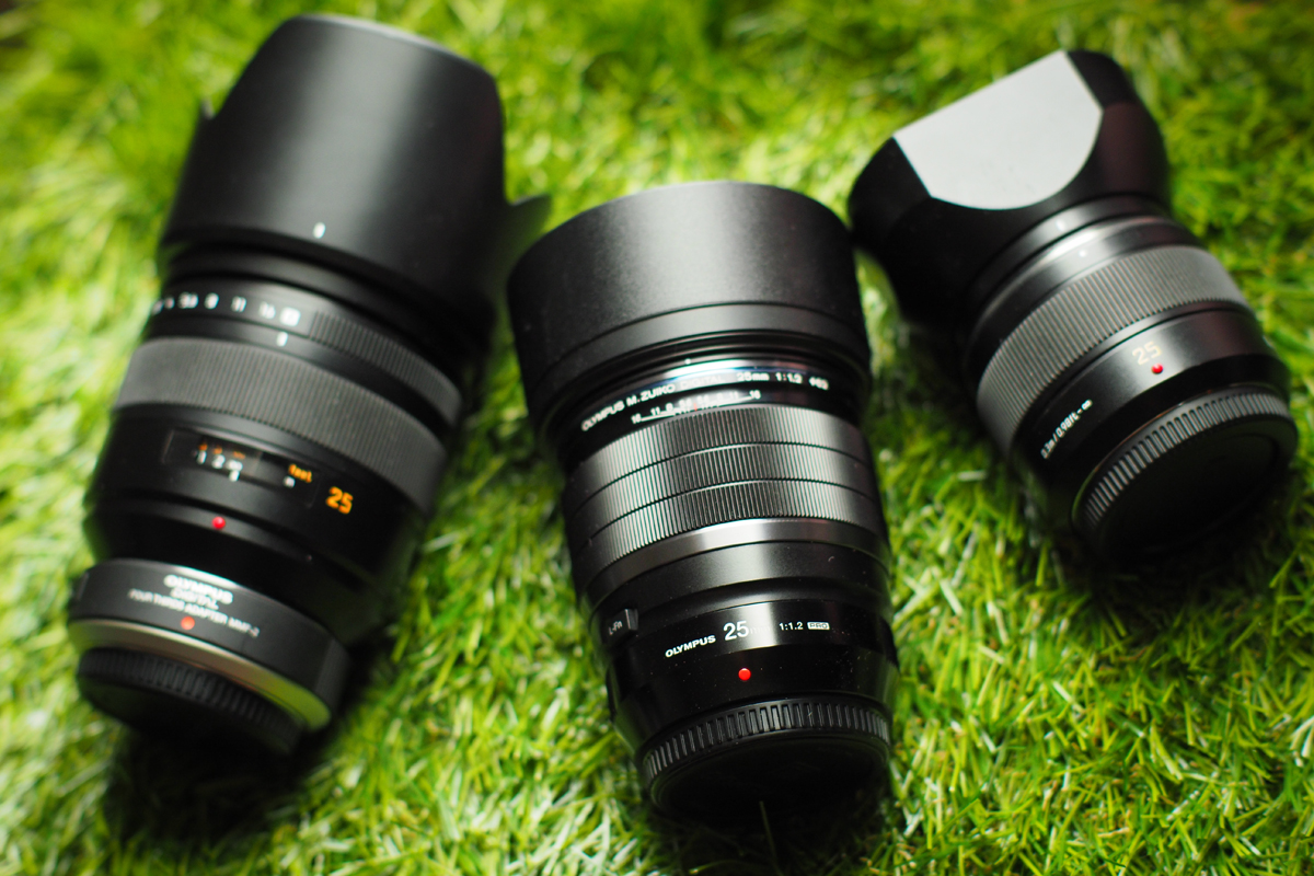 Lens Comparison: Olympus 25mm f1.2 Pro vs Panasonic 25mm f1.4 DG