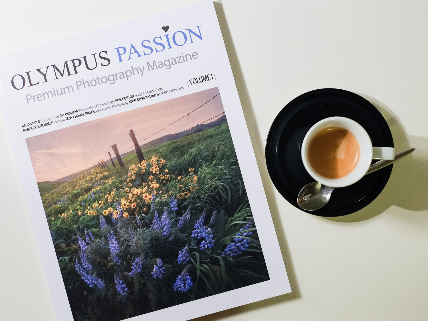 Olympus Passion Premium: the printed magazine for Olympus users