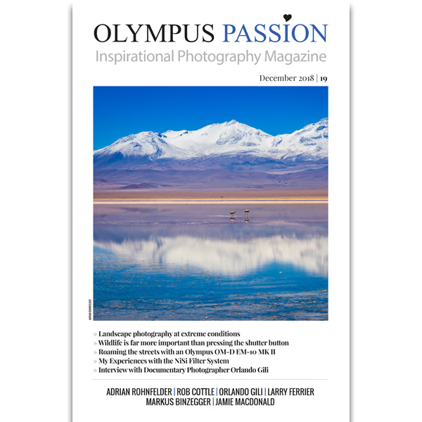 Olympus Passion Photography Magazine – December 2018!