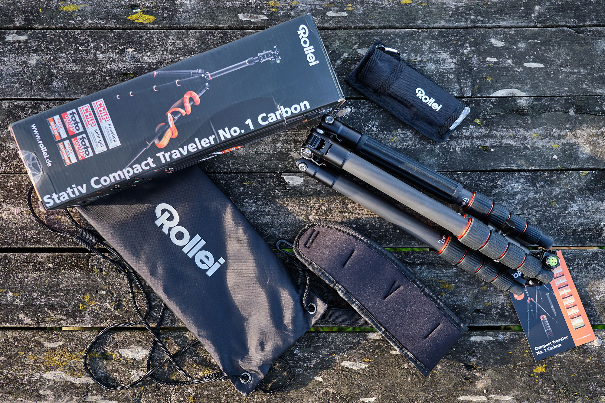 Premium/ Tripod Rollei “Compact Traveler No 1 Carbon” Review