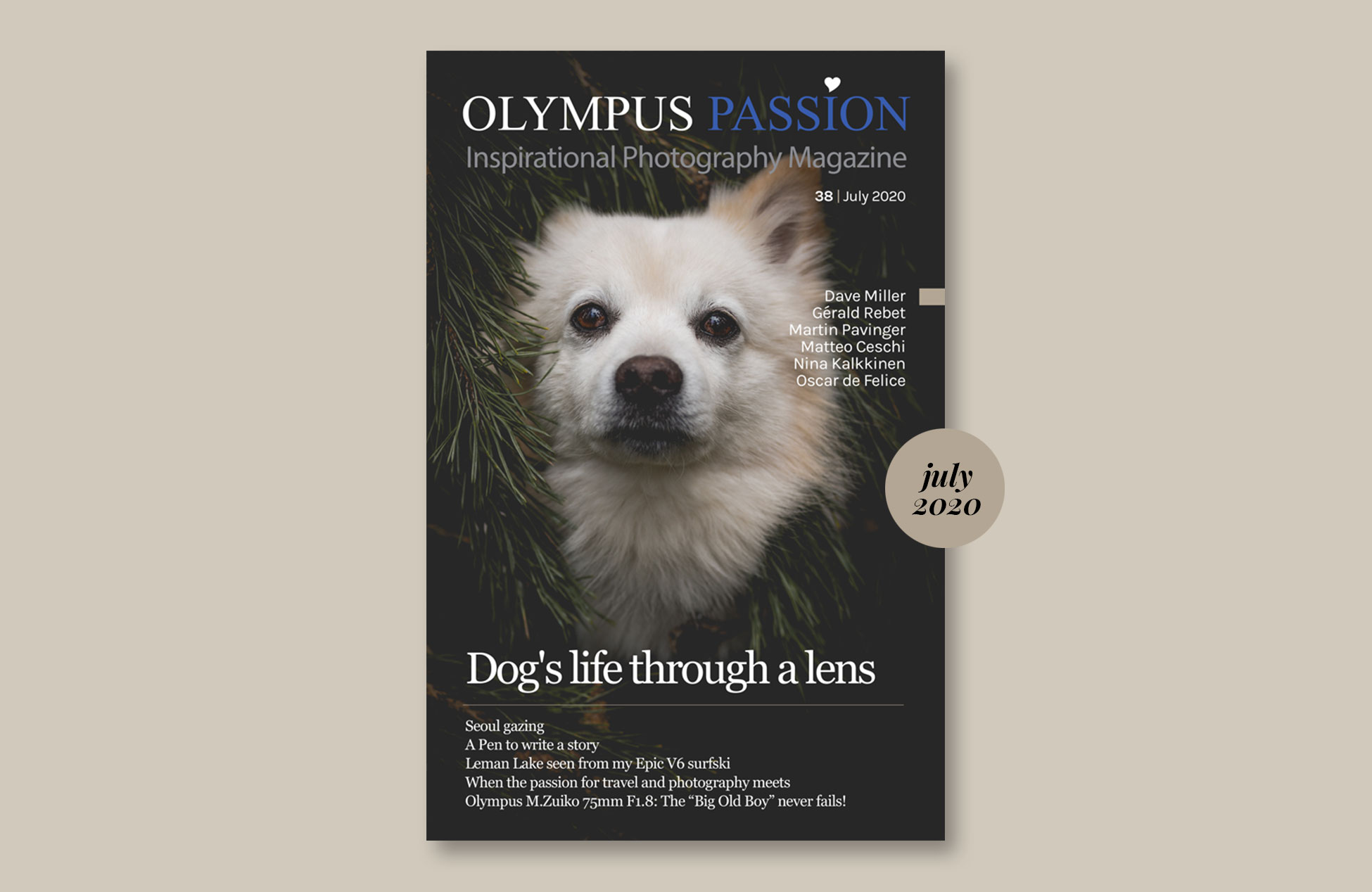 Olympus Passion Photography Magazine – July 2020!