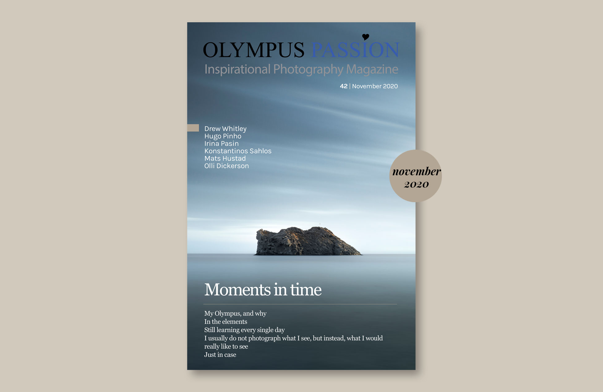 Olympus Passion Photography Magazine – November 2020!