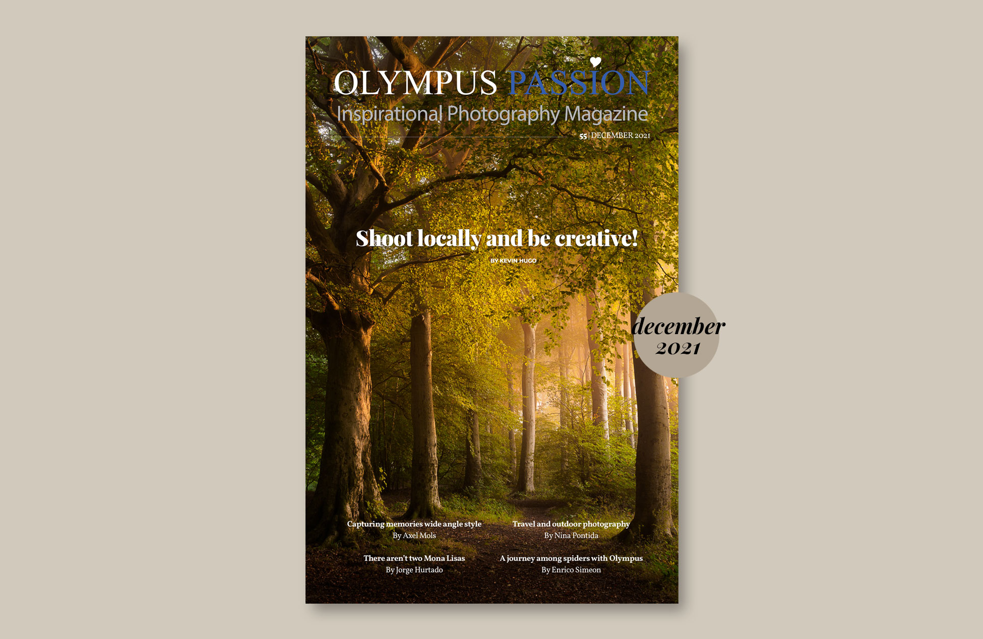 Olympus Passion Photography Magazine – December 2021!