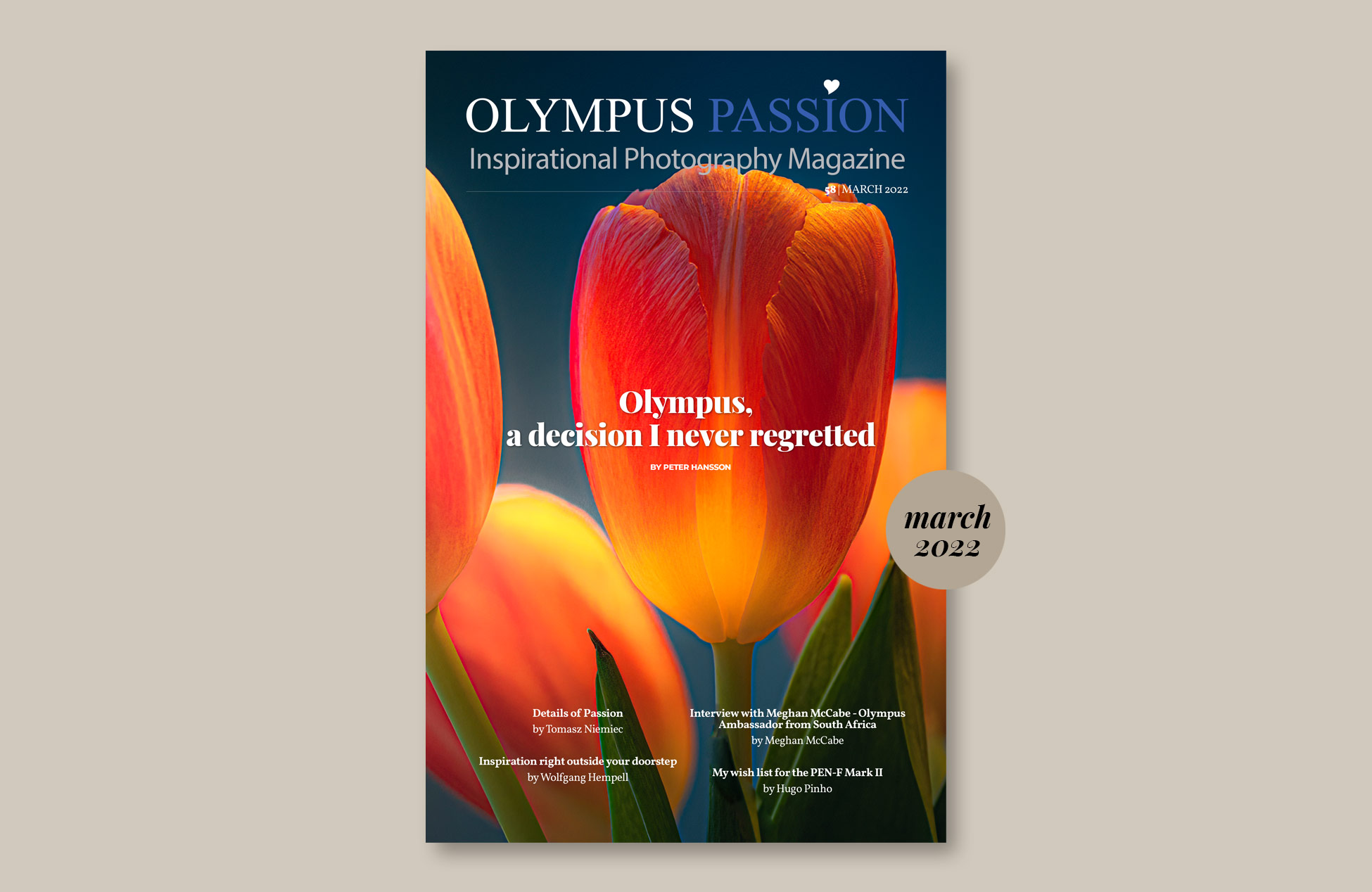 Olympus Passion Photography Magazine – March 2022!