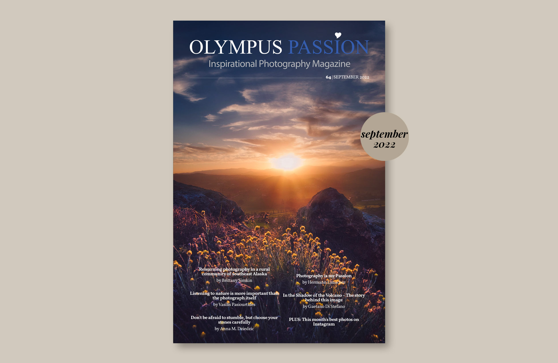 Olympus Passion Photography Magazine – September 2022!