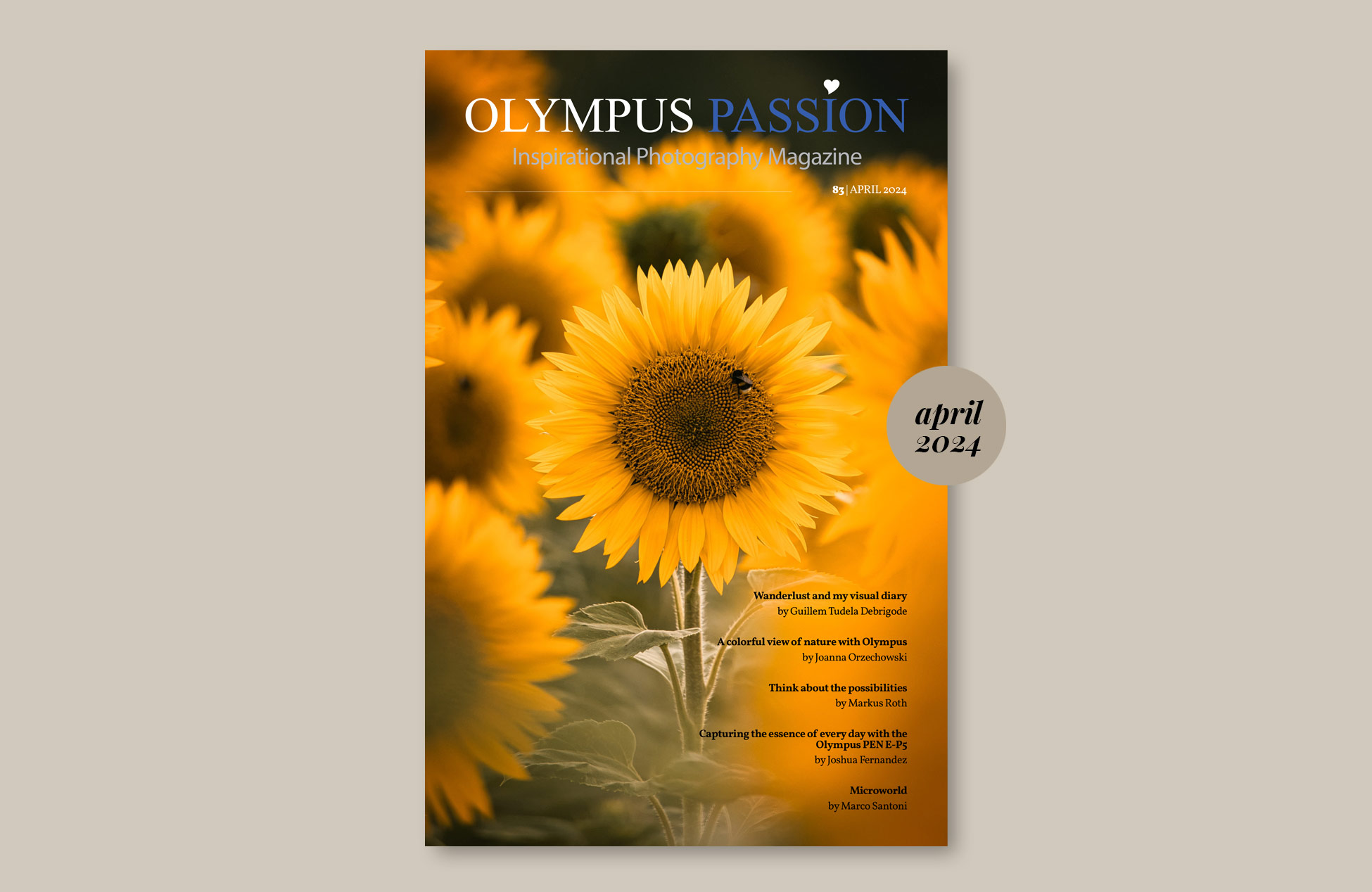 Olympus Passion Photography Magazine – April 2024!